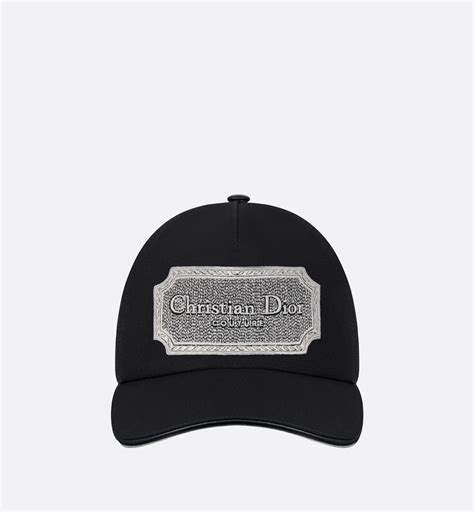 christian dior couture baseball cap